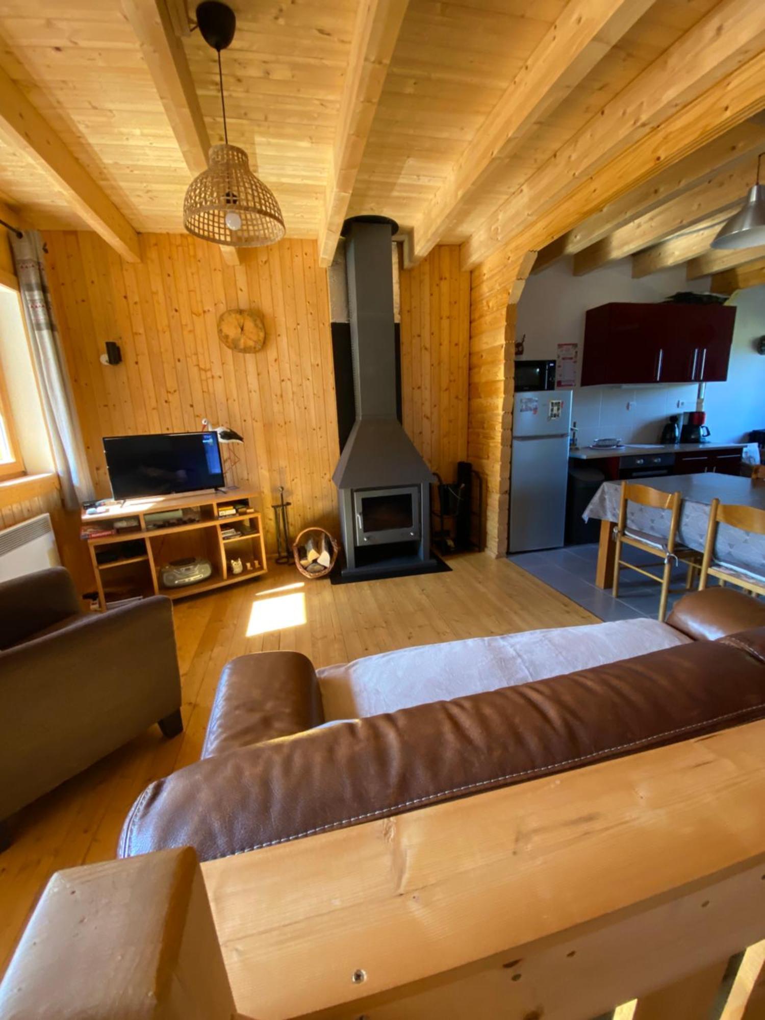 Chalet Authentique Au Calme, En Lisiere De Foret, Montagne, Sentiers 15Mn Gerardmer & Alsace "Chalet Mon Beau Sapin" Anould Екстериор снимка